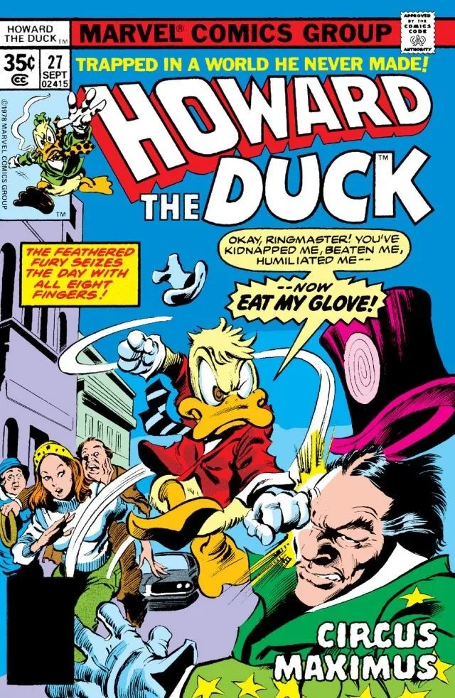 Cover of Howard the Duck #27