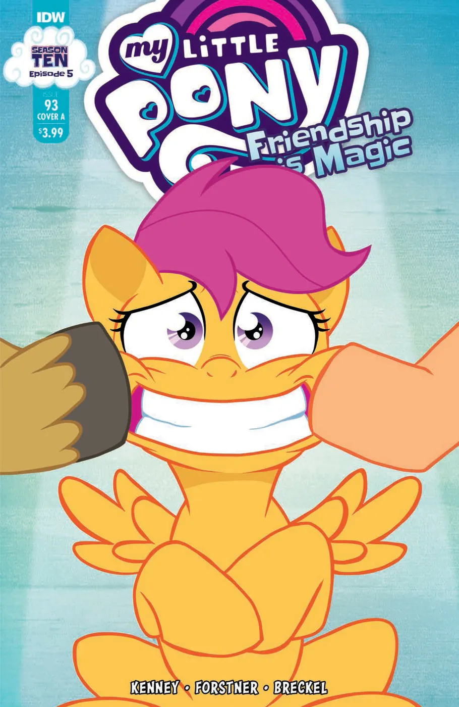 Cover of My Little Pony: Friendship Is Magic #93