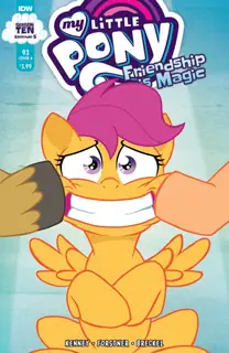 Cover of My Little Pony: Friendship Is Magic #93