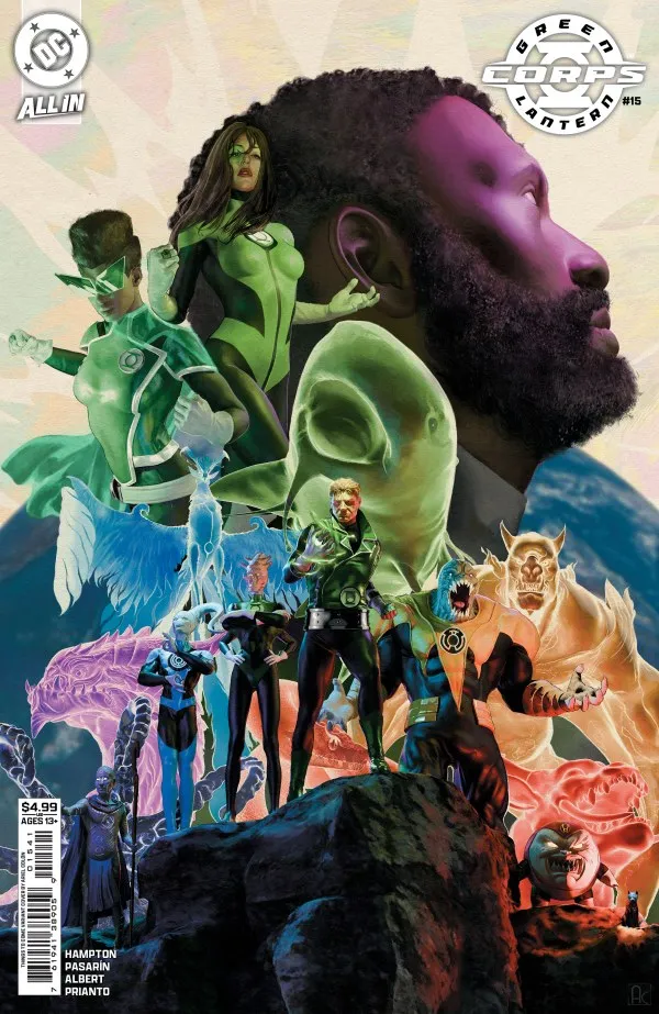 Cover of Green Lantern Corps #15
