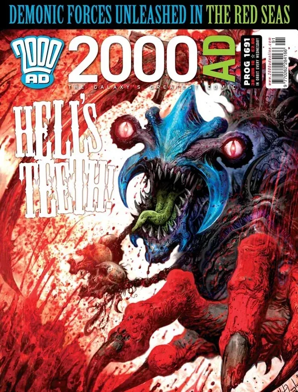 Cover of 2000 AD #1691