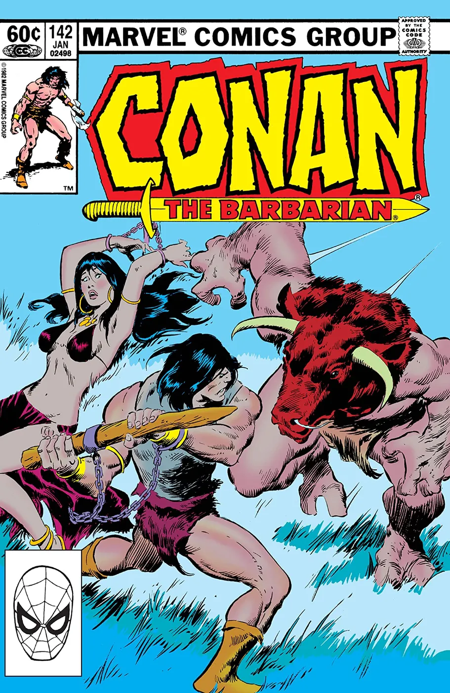 Cover of Conan the Barbarian #142