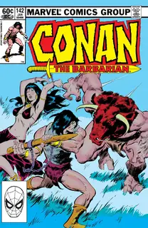 Cover of Conan the Barbarian #142