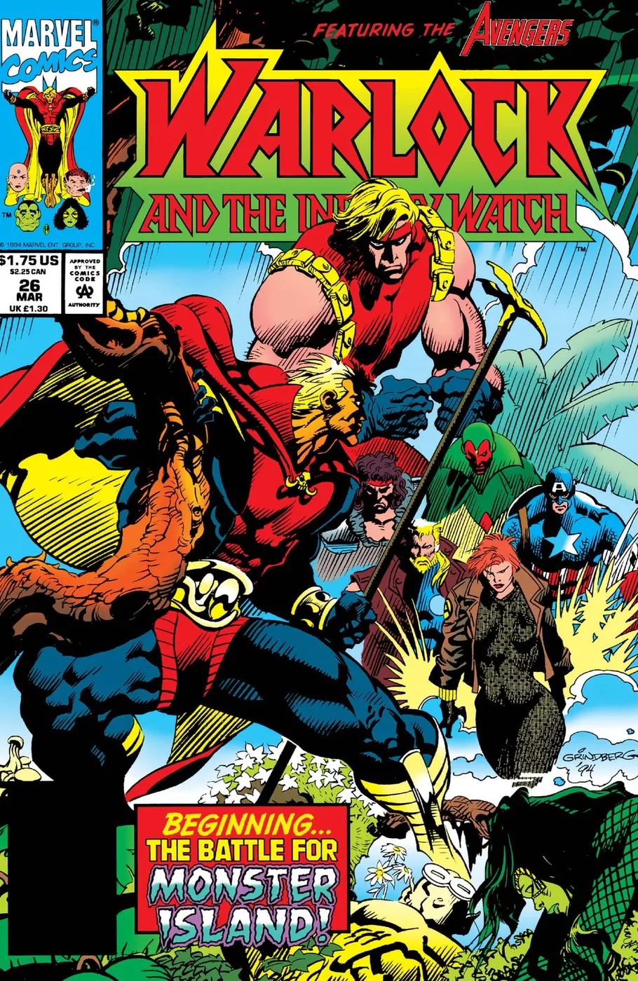 Cover of Warlock and the Infinity Watch #26