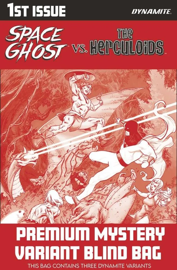 Cover of Space Ghost vs. the Herculoids #1