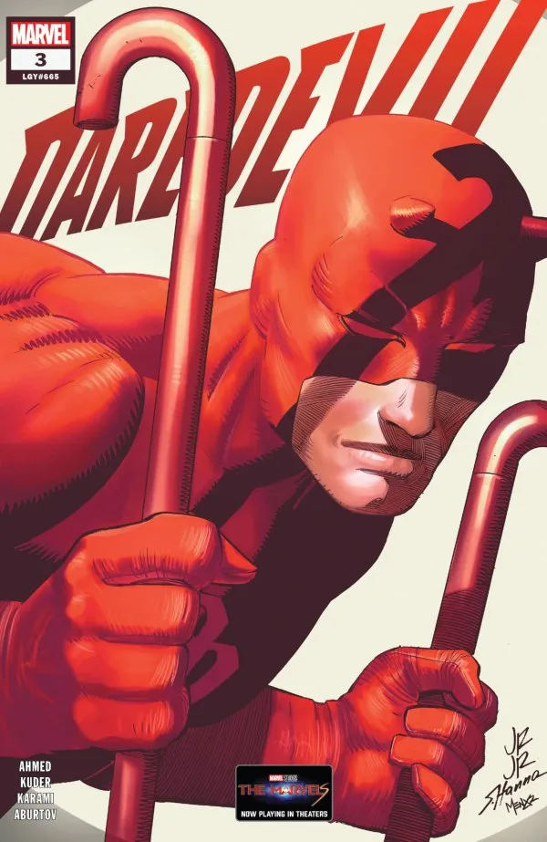 Cover of Daredevil #3 (665)