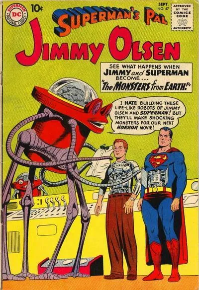 Cover of Superman's Pal, Jimmy Olsen #47