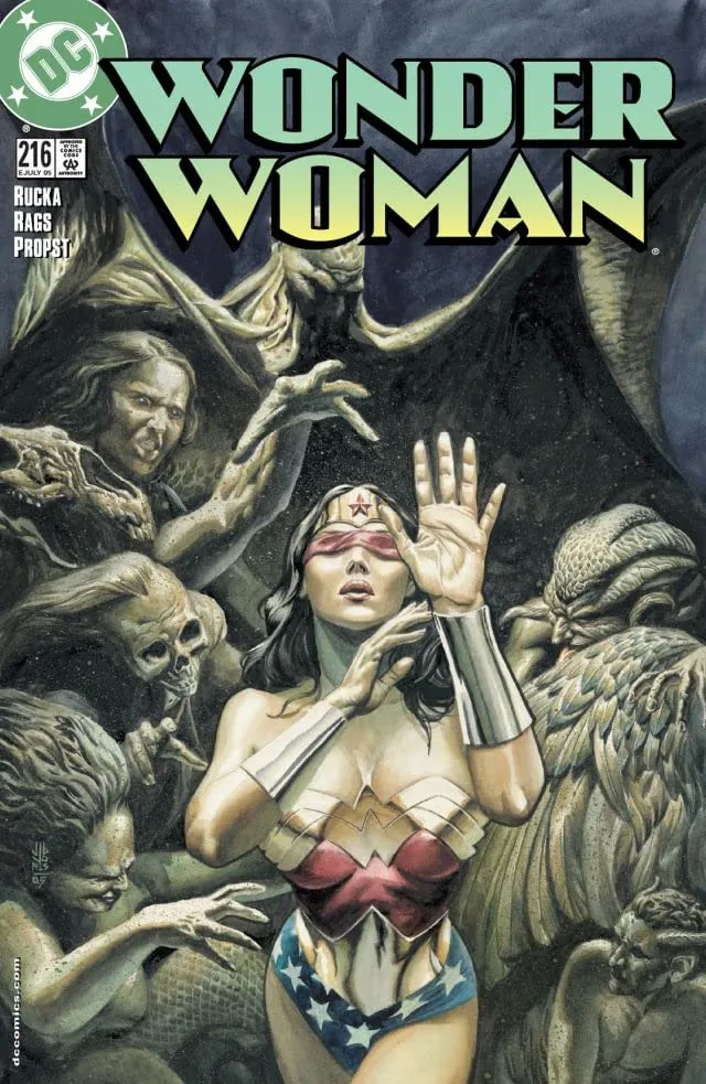 Cover of Wonder Woman #216