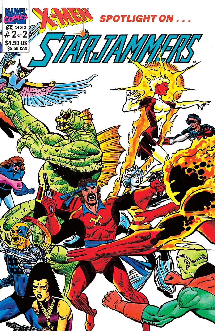 Cover of X-Men Spotlight on... Starjammers #2