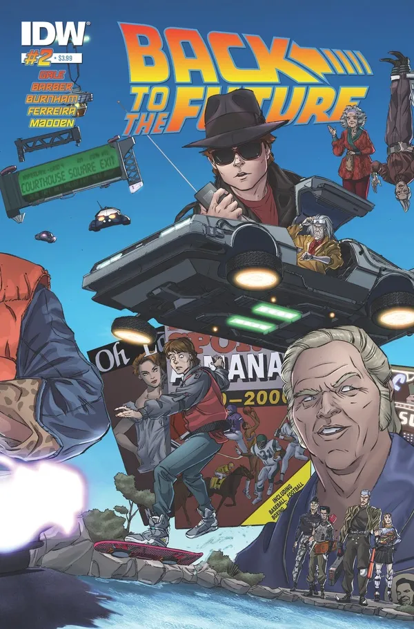 Cover of Back to the Future #2