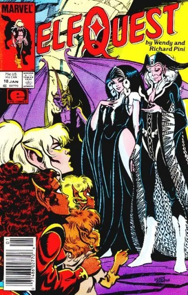 Cover of ElfQuest #18
