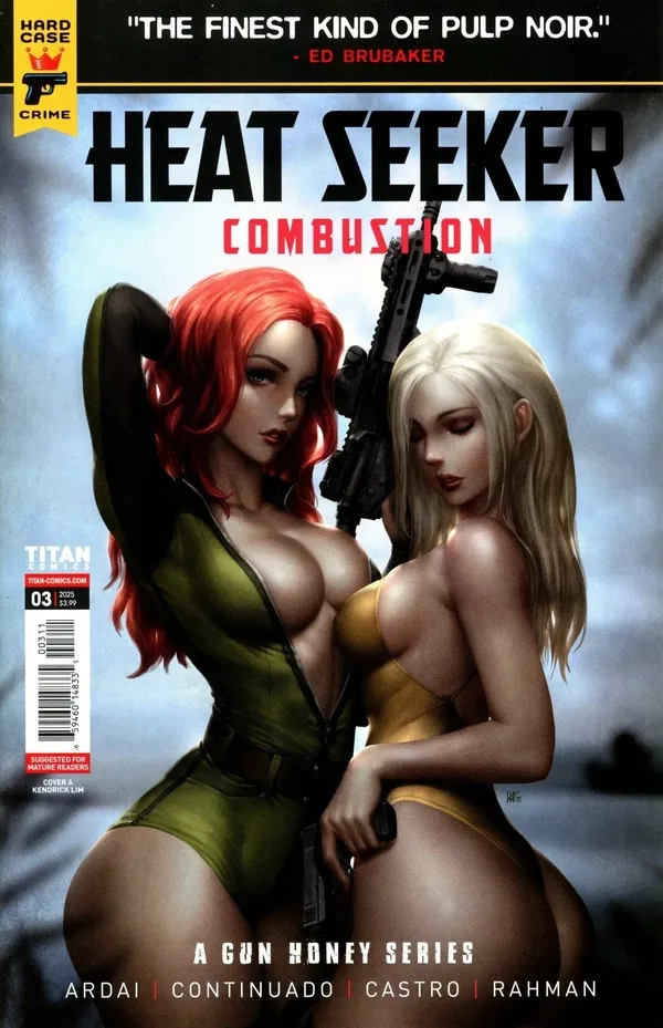 Cover of Heat Seeker: Combustion: A Gun Honey Series #3