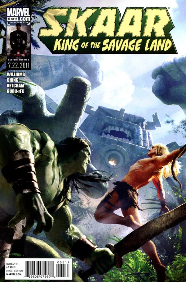 Cover of Skaar: King of the Savage Land #5