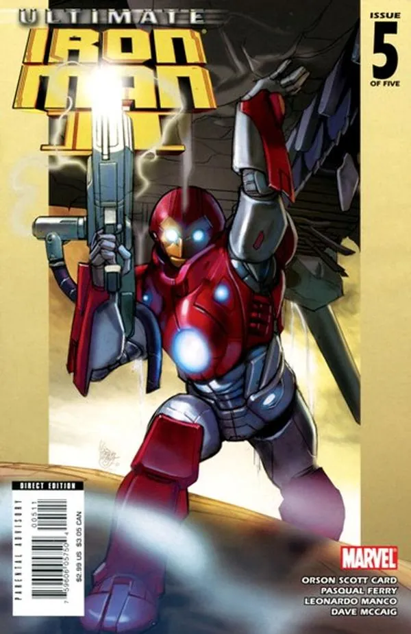Cover of Ultimate Iron Man II #5