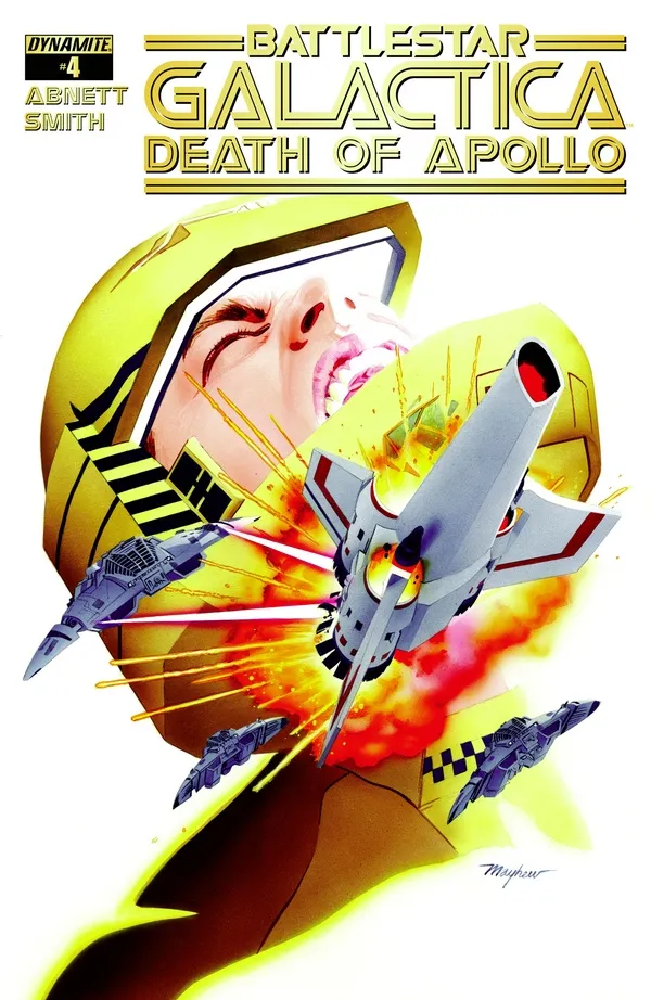 Cover of (Classic) Battlestar Galactica: The Death of Apollo #4