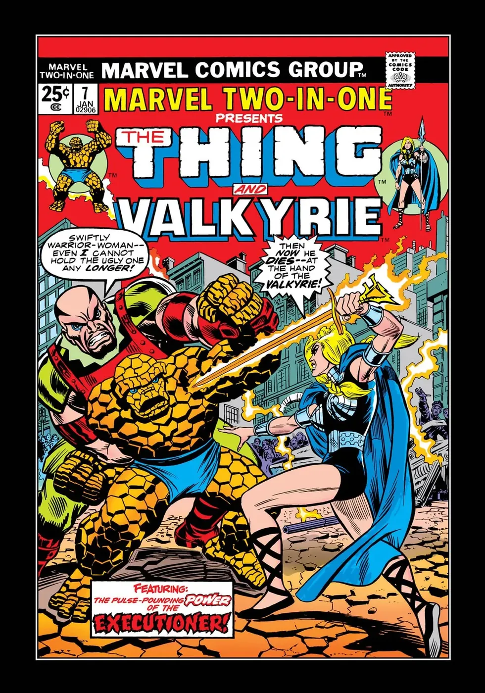 Cover of Marvel Two-in-One #7