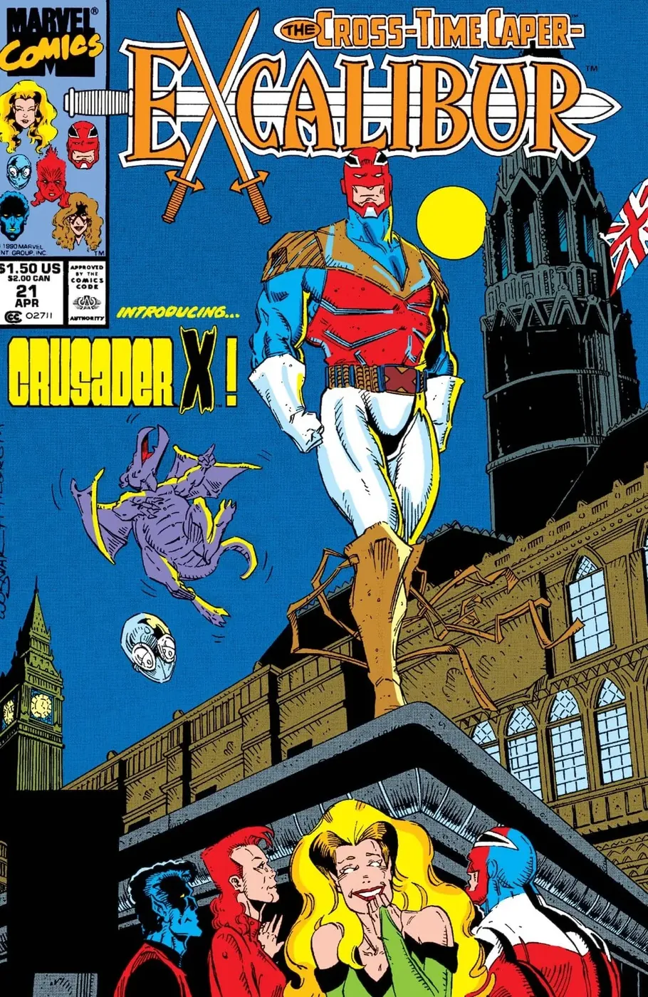 Cover of Excalibur #21