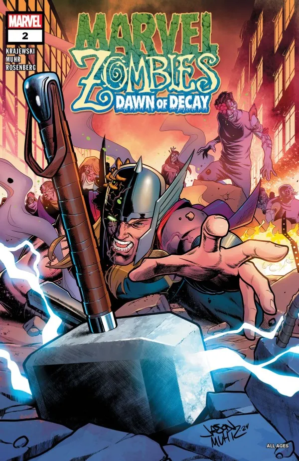 Cover of Marvel Zombies: Dawn of Decay #2