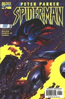 Cover of Spider-Man #93