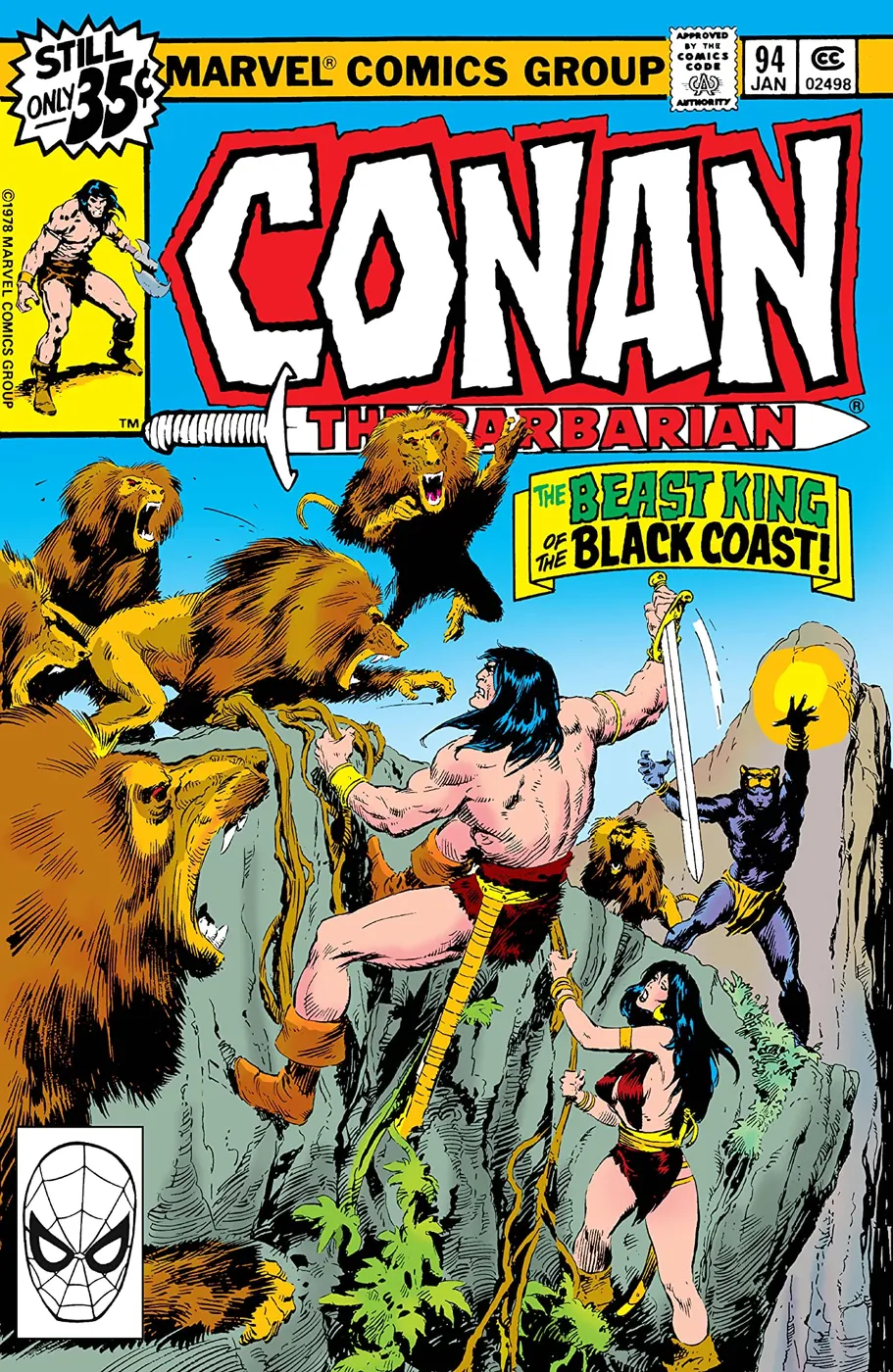Cover of Conan the Barbarian #94