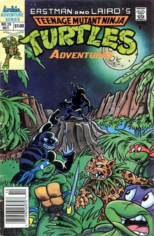 Cover of Teenage Mutant Ninja Turtles Adventures #15