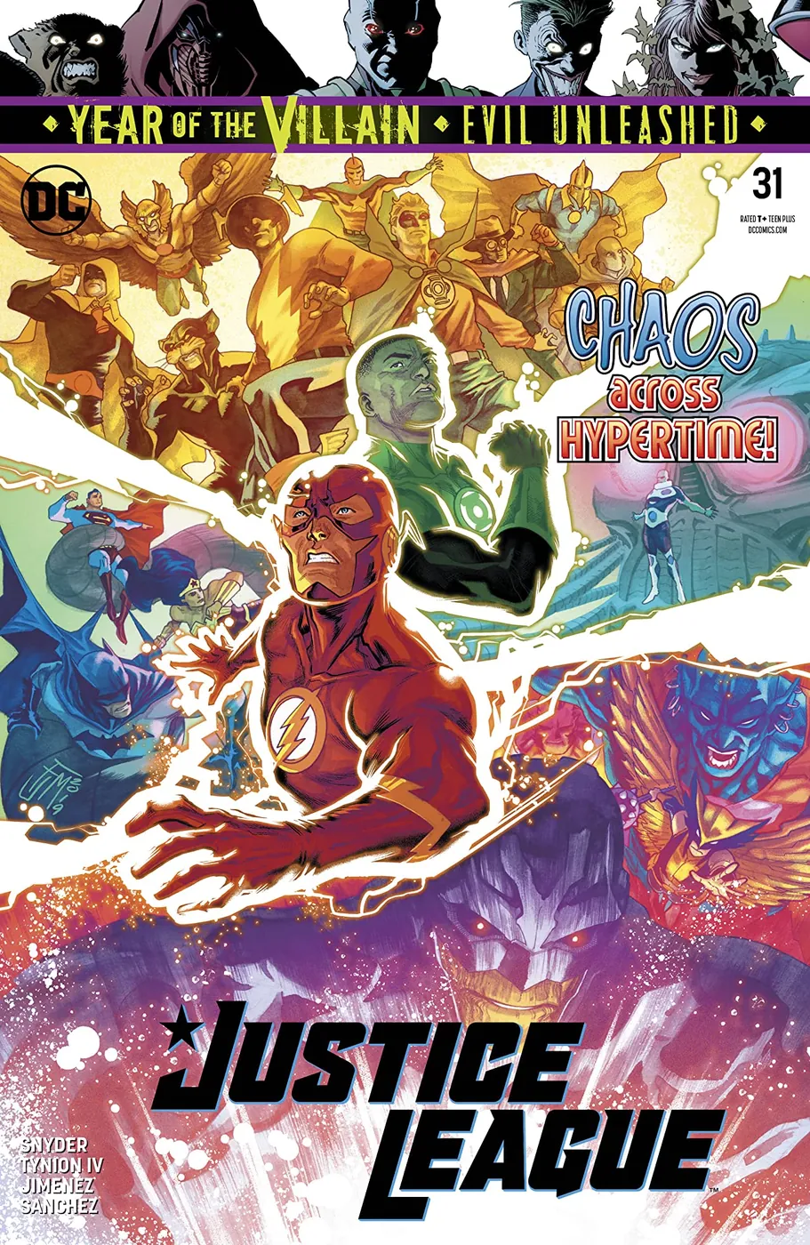 Cover of Justice League #31