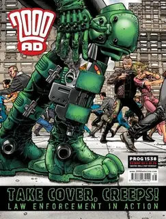 Cover of 2000 AD #1538