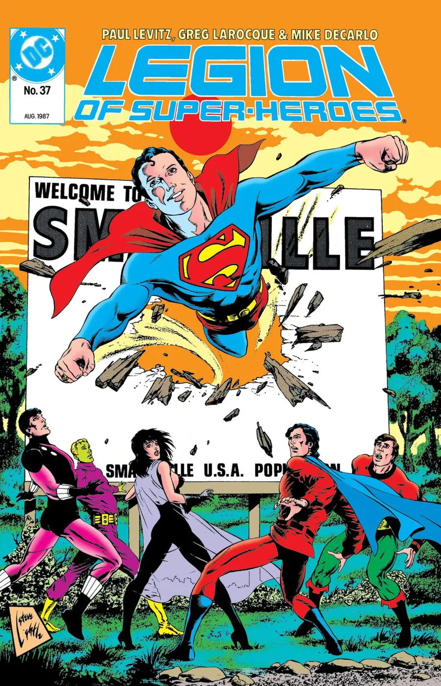 Cover of Legion of Super-Heroes #37