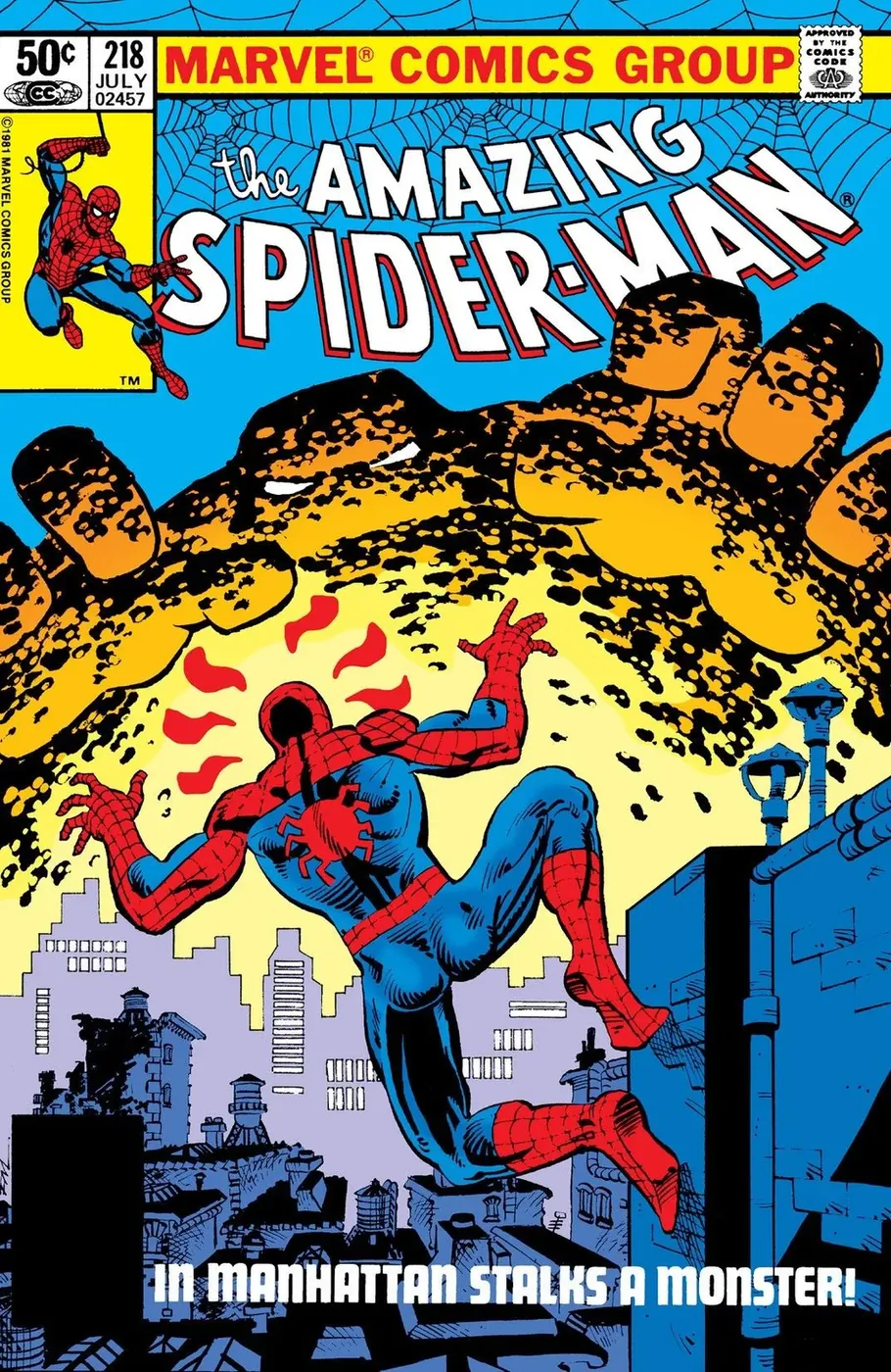 Cover of The Amazing Spider-Man #218
