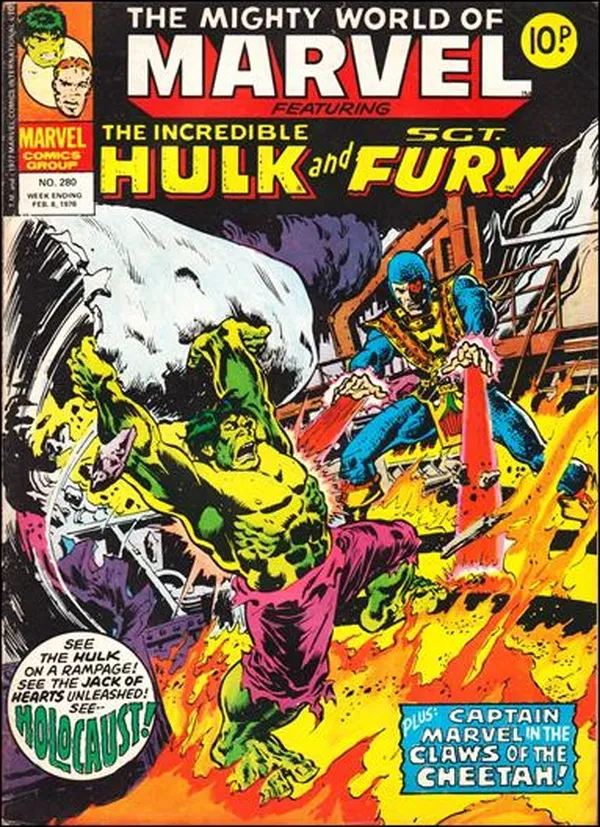 Cover of The Mighty World of Marvel #280