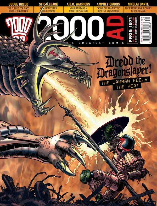 Cover of 2000 AD #1671