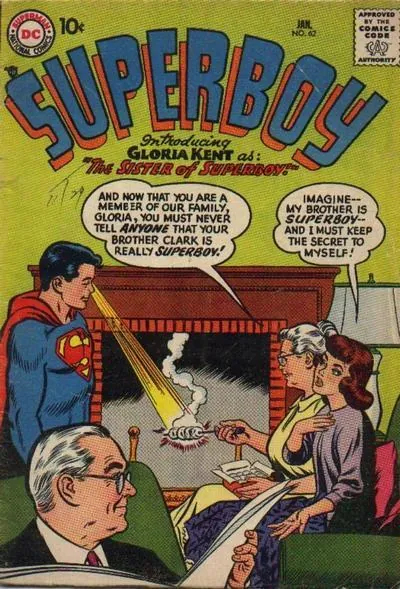 Cover of Superboy #62