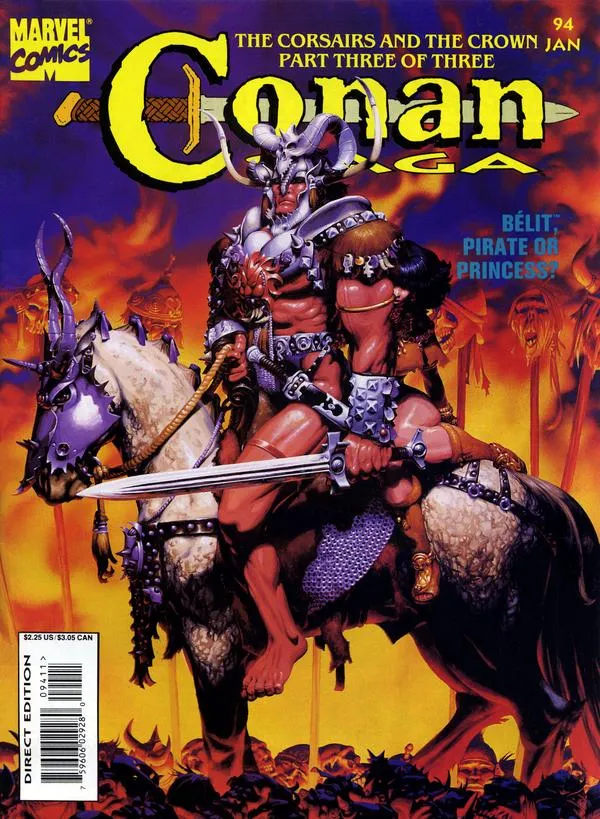 Cover of Conan Saga #94