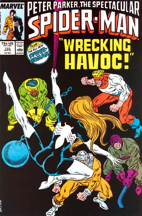 Cover of The Spectacular Spider-Man #125