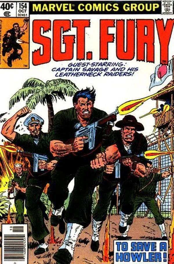 Cover of Sgt. Fury and His Howling Commandos #154