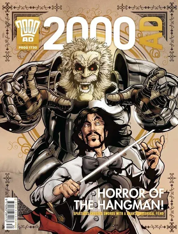 Cover of 2000 AD #1730