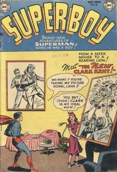 Cover of Superboy #22