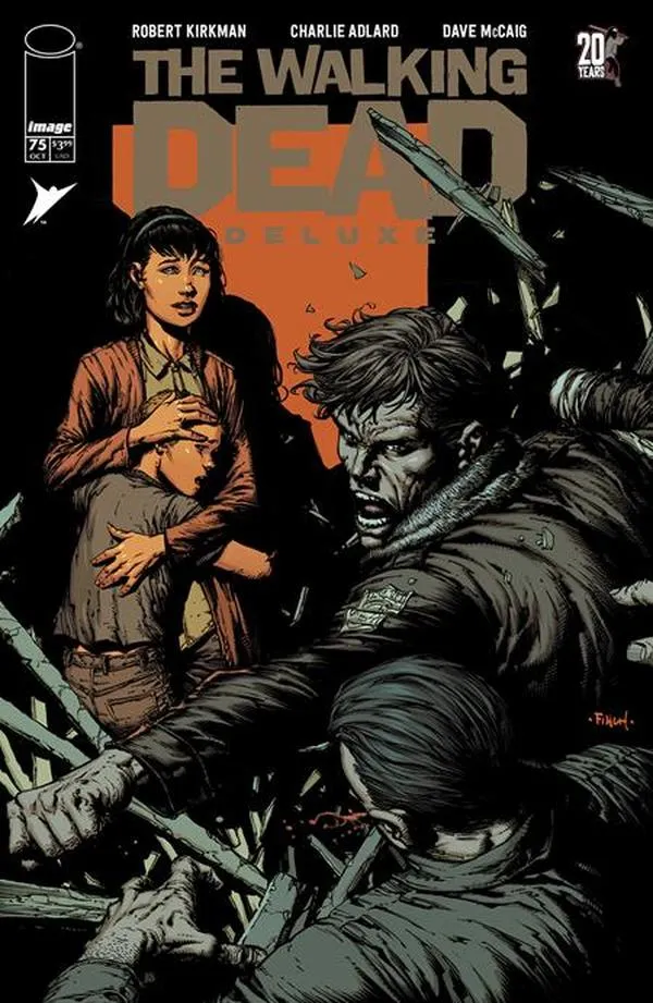 Cover of The Walking Dead Deluxe #75