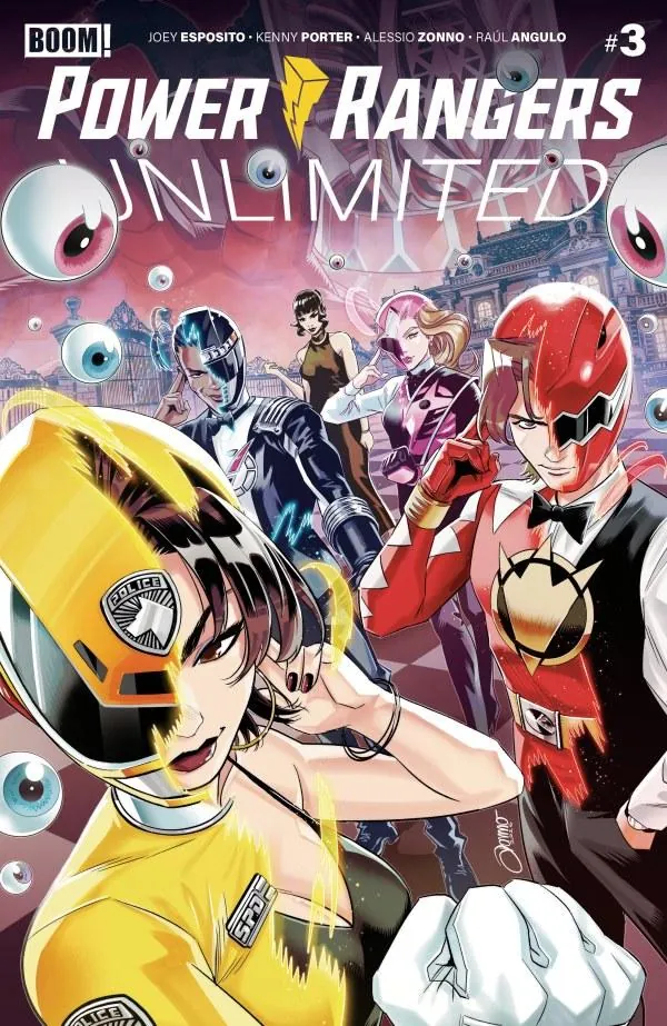 Cover of Power Rangers Unlimited #3