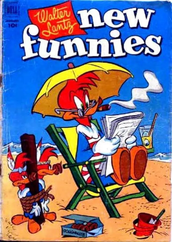 Cover of Walter Lantz New Funnies #186