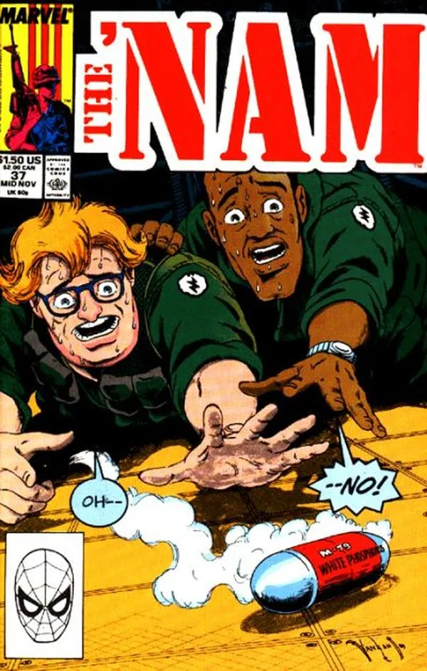 Cover of The 'Nam #37