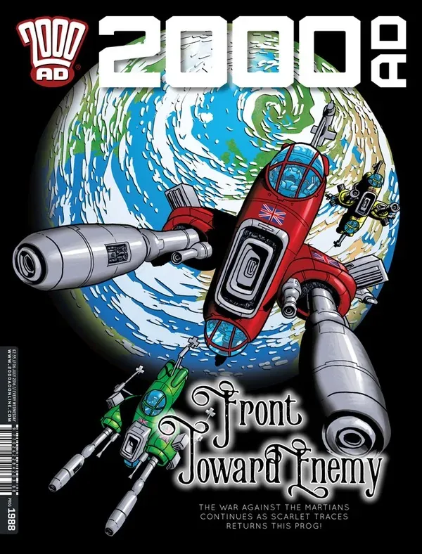Cover of 2000 AD #1988