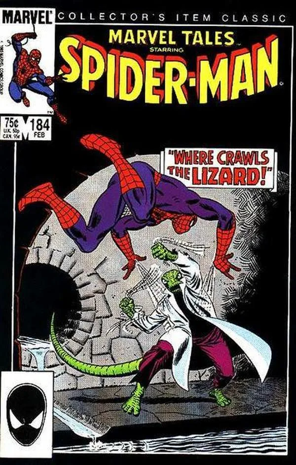 Cover of Marvel Tales #184