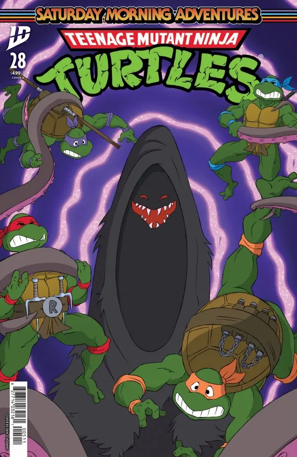 Cover of Teenage Mutant Ninja Turtles: Saturday Morning Adventures #28