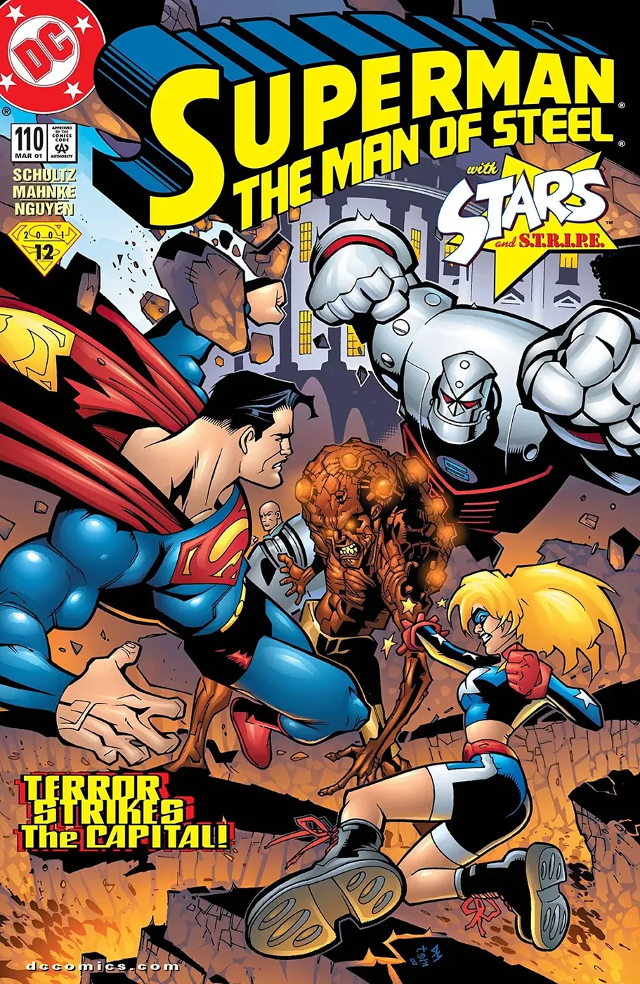Cover of Superman: The Man of Steel #110