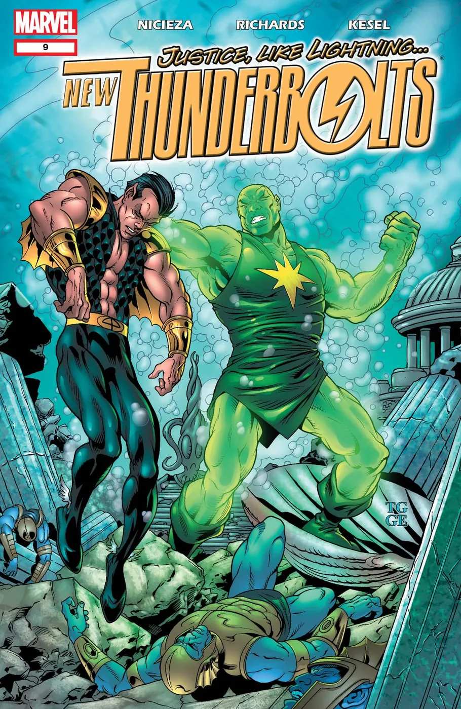 Cover of New Thunderbolts #9 (90)