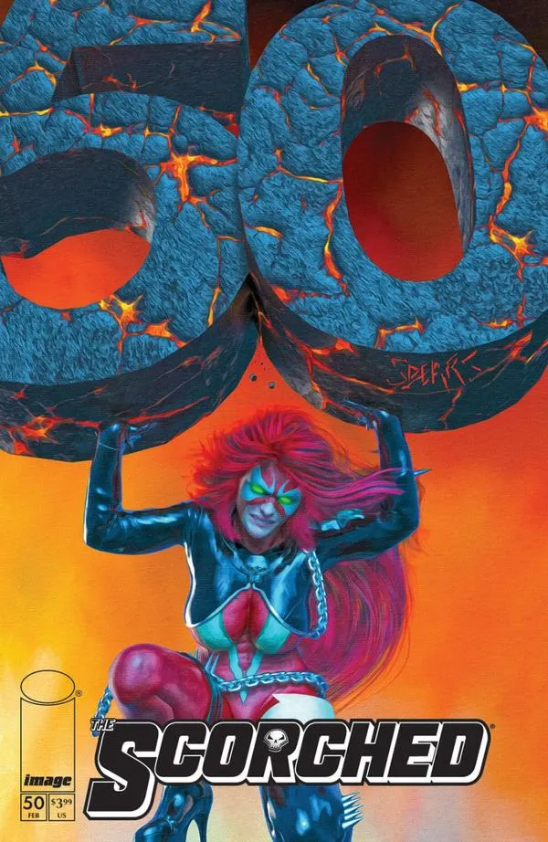 Cover of The Scorched #50