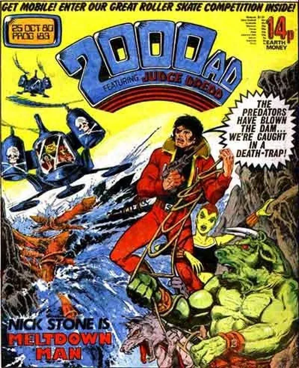 Cover of 2000 AD #183