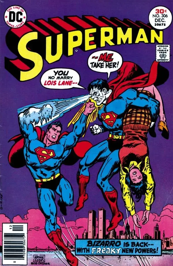 Cover of Superman #306