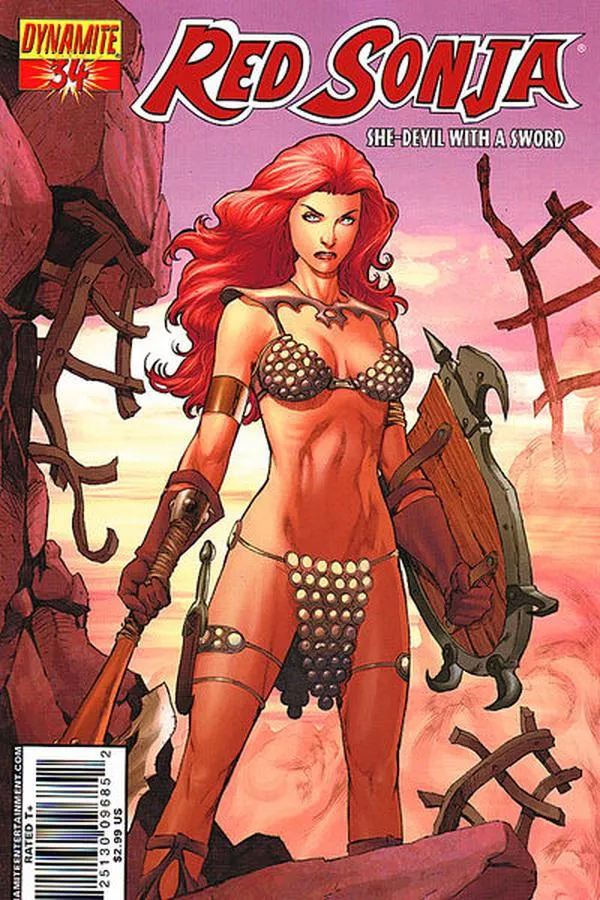 Cover of Red Sonja #34